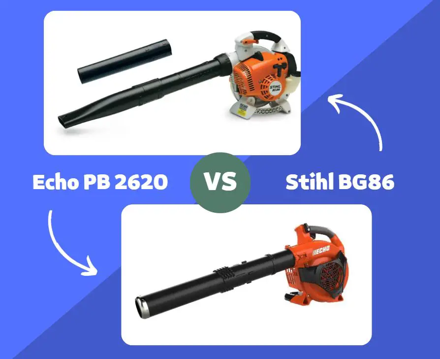 Echo PB 2620 vs Stihl BG86