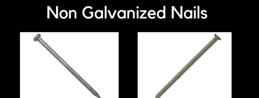 Galvanized Vs Non Galvanized Nails