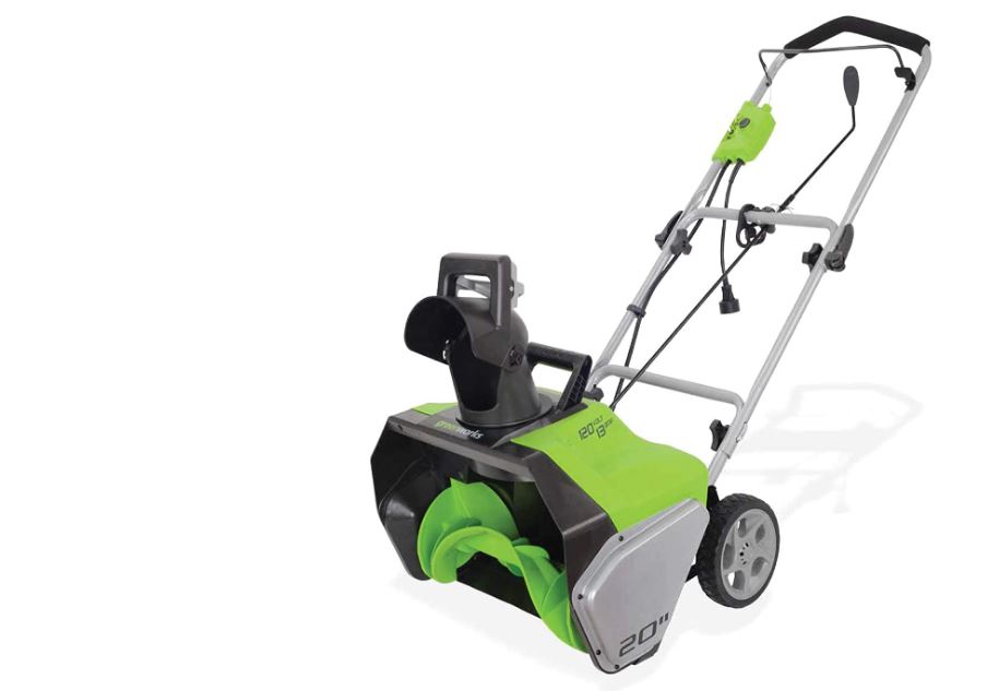 Greenworks 13 Amp 20-Inch Corded Snow Thrower