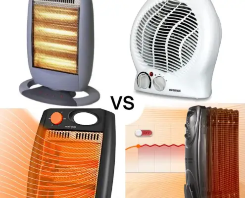 Halogen Heater vs Fan Vs Quartz Vs Oil