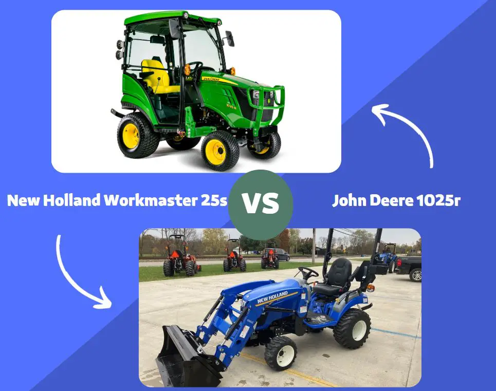 New Holland Workmaster 25s vs John Deere 1025r