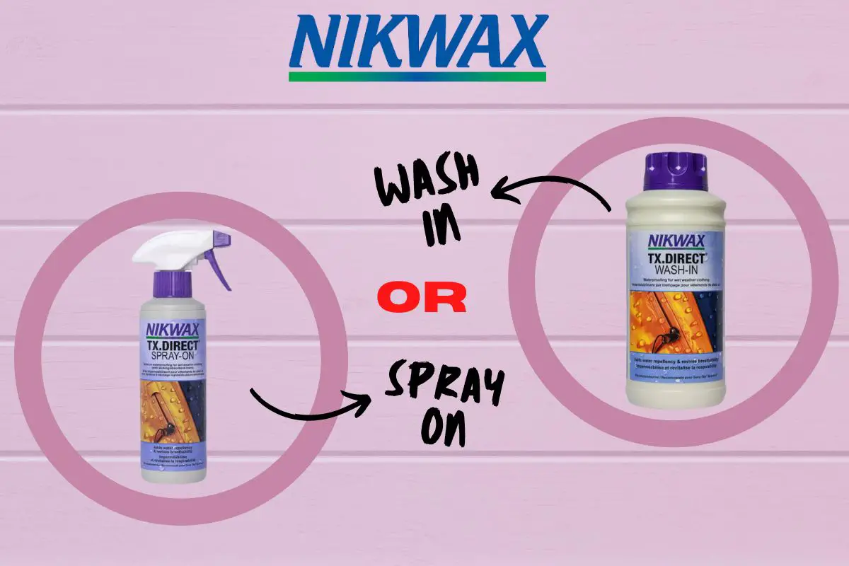 nikwax dwr spray