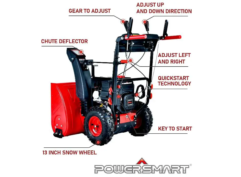 PowerSmart Snow Blower 24-inch