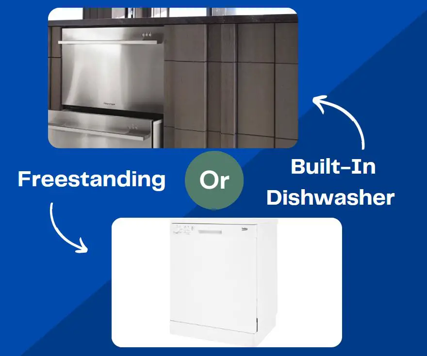 Freestanding vs. Built-In Dishwasher