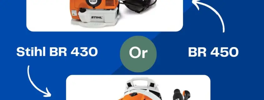 Stihl BR 430 vs BR 450