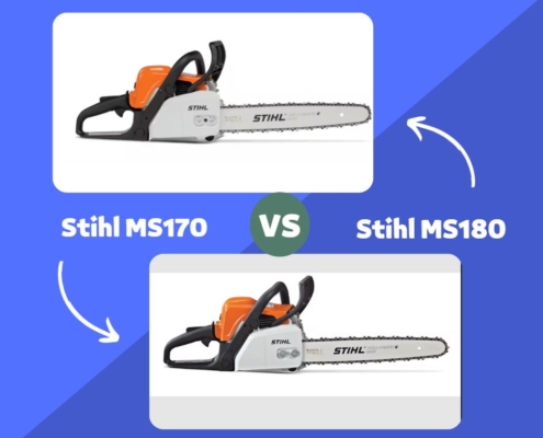 Stihl MS 170 vs MS 180 Chainsaw