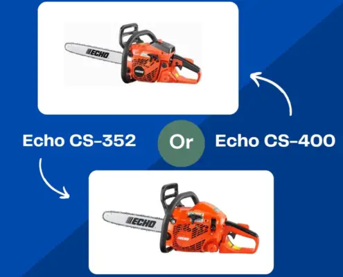 Echo CS-352 Vs Echo CS-400 Chainsaw