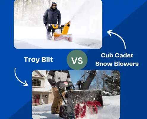 Troy Bilt Vs Cub Cadet Snow Blowers